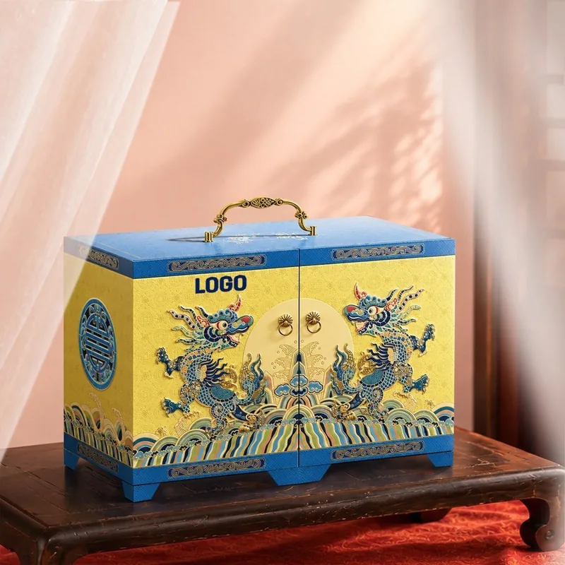 Hộp Tỳ Hưu Bảo Các CC-08 in logo doanh nghiệp